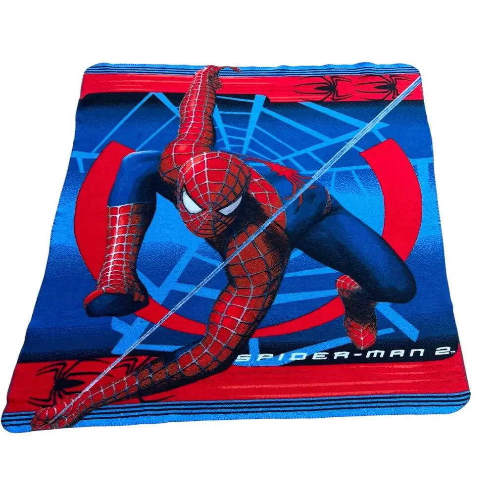 Marvel 2003 Spider-man 2 Thin Blanket Throw